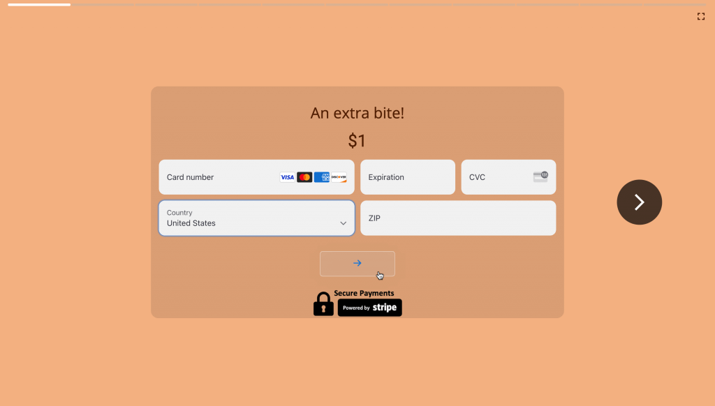 Muro de pago en el Mini Generador de Cursos a través de la integración de Stripe